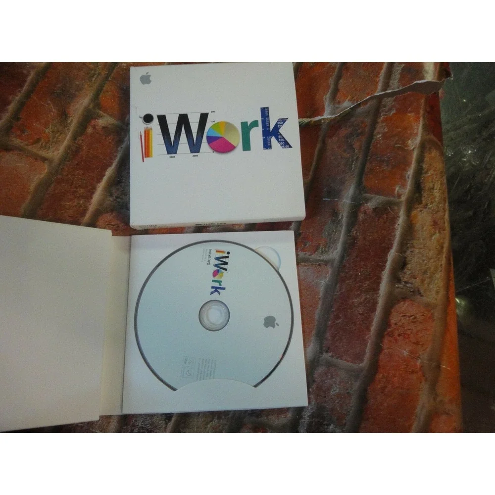iWork retail Page numbers keynotes 09 for mac mb942z/a‎ Disk CD software